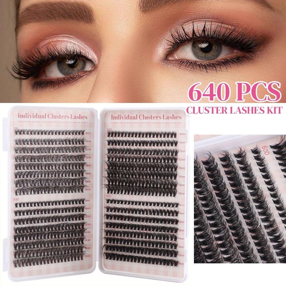 Завитые пучковые накладные ресницы DIY индивидуальные накладные ресницы мода завитые накладные ресницы вечеринка