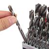 1мм - 13мм 38 шт. Набор метрических сверл из быстрорежущей стали HSS в металлическом кейсе