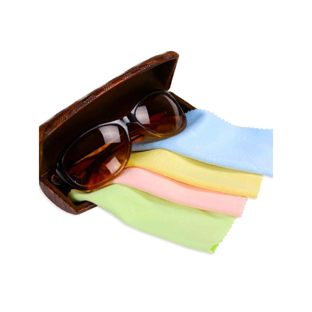 50 шт. Гладкая и безворсовая ткань для чистки линз очков, Ювелирные изделия, Золото и серебро, Полировочные листы, Стекло, Средства для чистки без разводов