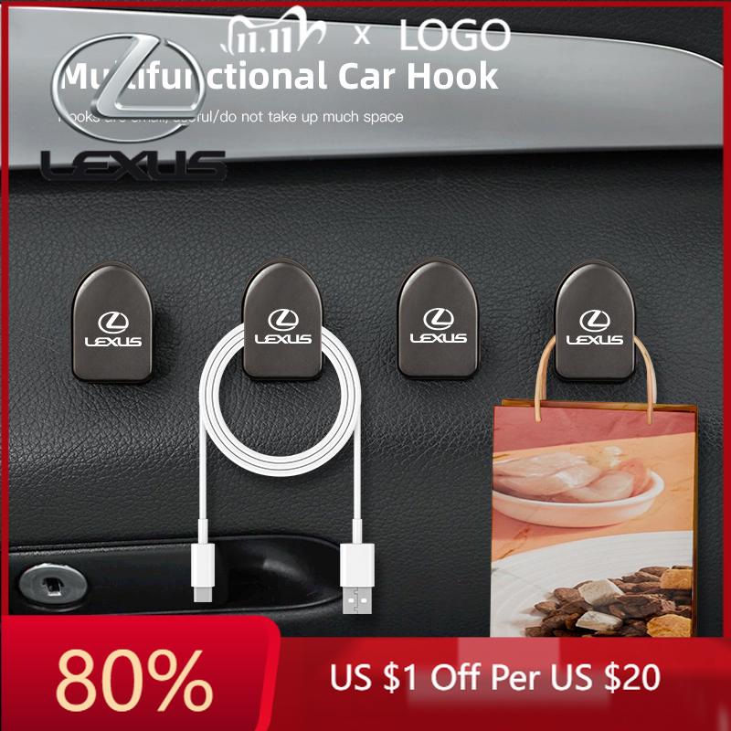2026 Hot Interior Stickers Metal Car Small Hook For Lexus RX330 IS250 Ct200h ES300h RX350 IS300h NX300h GS300 ES350 Car Home Sto