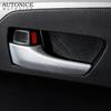 4pcs Carbon Fiber Color Inner Door Open Handle Cover for Toyota RAV4 2013 2014 2015 2016 2017 2018