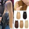 Women Long Straight Hair Extension Adjustable Invisible Transparent Wire Fluffy Natural Long Curly Synthetic Hairpiece