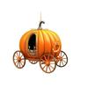 Carriage Pumpkin Halloween Acrylic Flat Surfac Pendant For Interior Enhancement