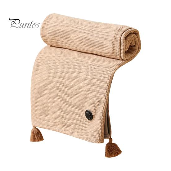 USB Heating Blanket for Outdoor Camping Zipper Closure 3 Temperature Settings Infrared Technology Multi-way Power Supply Heated Wrap