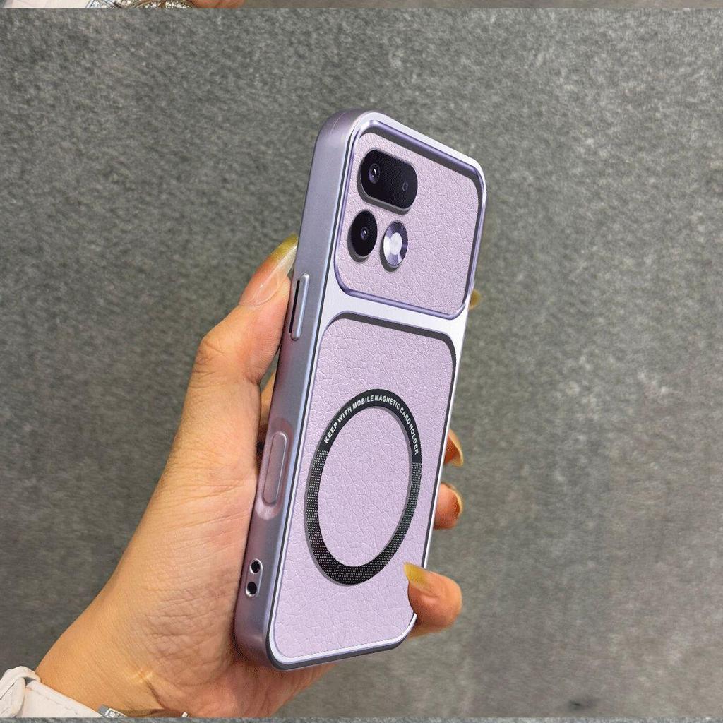 Улучшенный чехол с защитой большого объектива для realme 16T 5G, 16 Pro 5G, 16 Pro+ 5G, роскошный кожаный чехол с магнитным кольцом