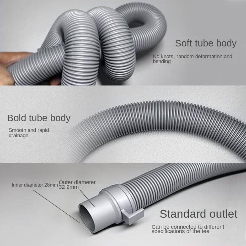 Universal Wash Machine Drain Hose Plastic Dryer Drain Hose Waste Drain Hose Bathroom