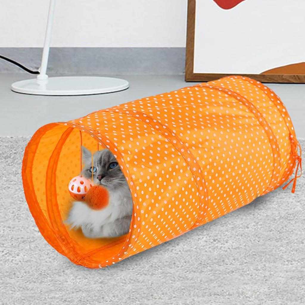 Cat Tunnel for Indoor Cats Toy Kitty Playing Dogs Ferrets
