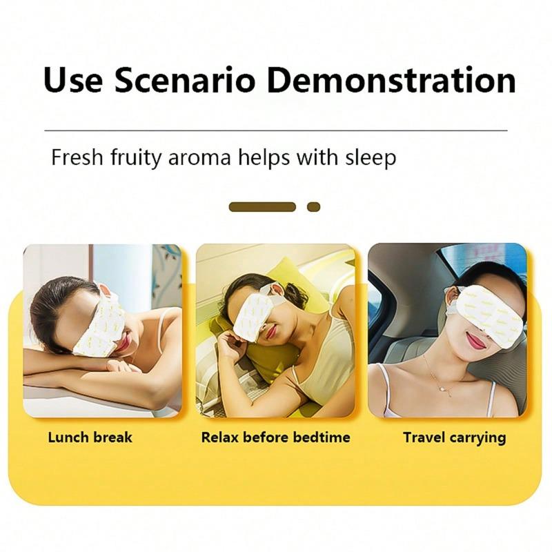 5/10 шт. паровая маска для глаз снимает усталость глаз, быстро погружает в сон, блокирует свет и защищает глаза, горячий компресс постоянной температуры