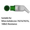 Совместим с монитором пациента Nihon kohden,tec-7621k/7631k, проводом 3/5 с зажимом/защелкой, для мониторинга данных ЭКГ, модулем датчика сердечного ритма