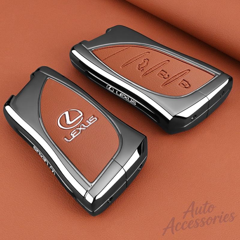 AAPD1 Leather Car Key Case Cover Shell For Lexus NX ES UX US RC LX GX IS GS RX 200 250h 350 LS 450h 460h 260h UX200 ES350 Accessories