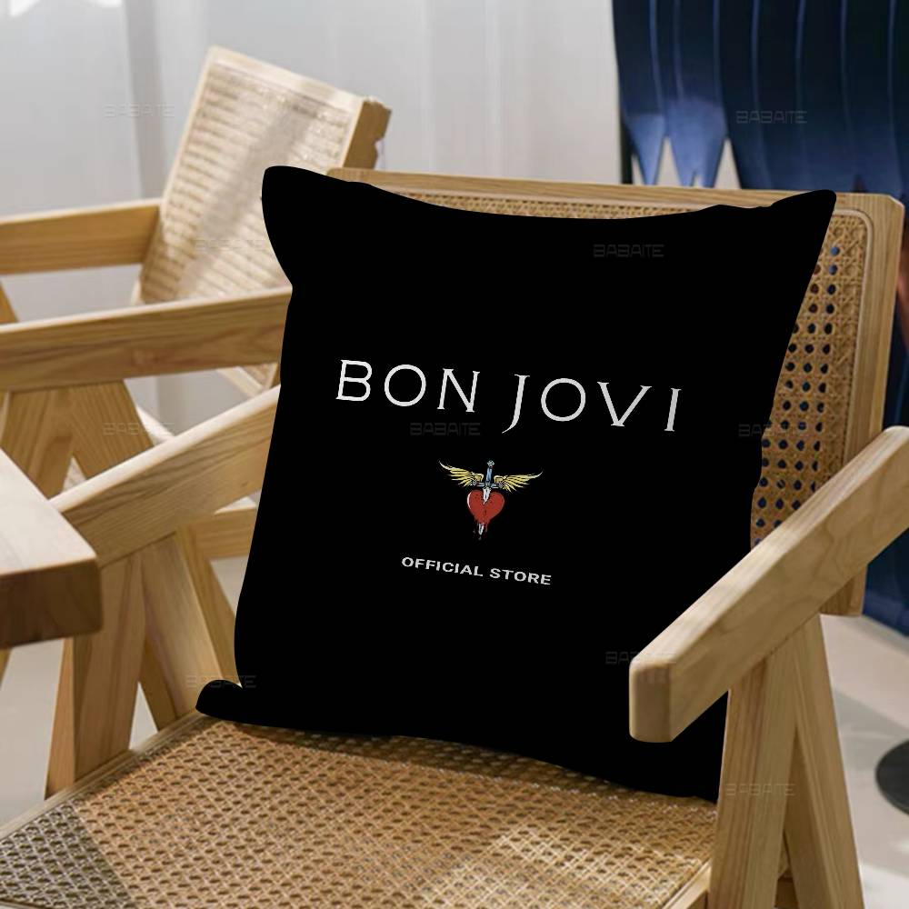 Классический винтажный B-BON J-JOVI BAND Кленовый Дизайн Наволочка Счастливый Осенний Урожай Декор Праздничный Декор Наволочка