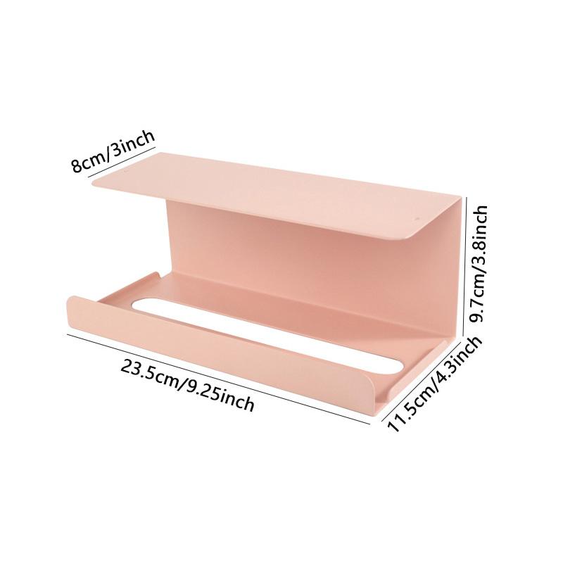 Подставка для бумажных полотенец, настенный держатель для бумаги без перфорации, кухонный диспенсер для бумажных полотенец, подвесной держатель для рулонов