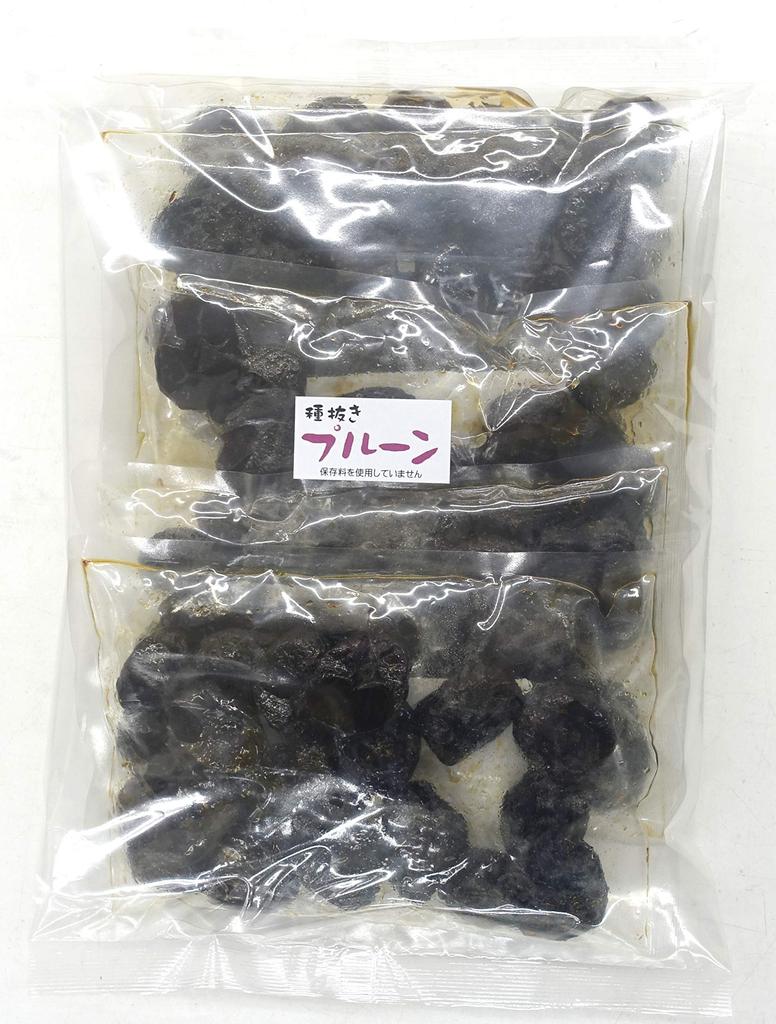 Additive-free Prunes (Pitted) 1kg (200g x 5) Pitted, 200g Individually Wrapped