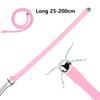 Pink Douche Silicone Enema Syringe Small Long  Anal Shower Cleaning Head Anal Beads Butt Plug Nozzle Tip Faucet Attachment Gay