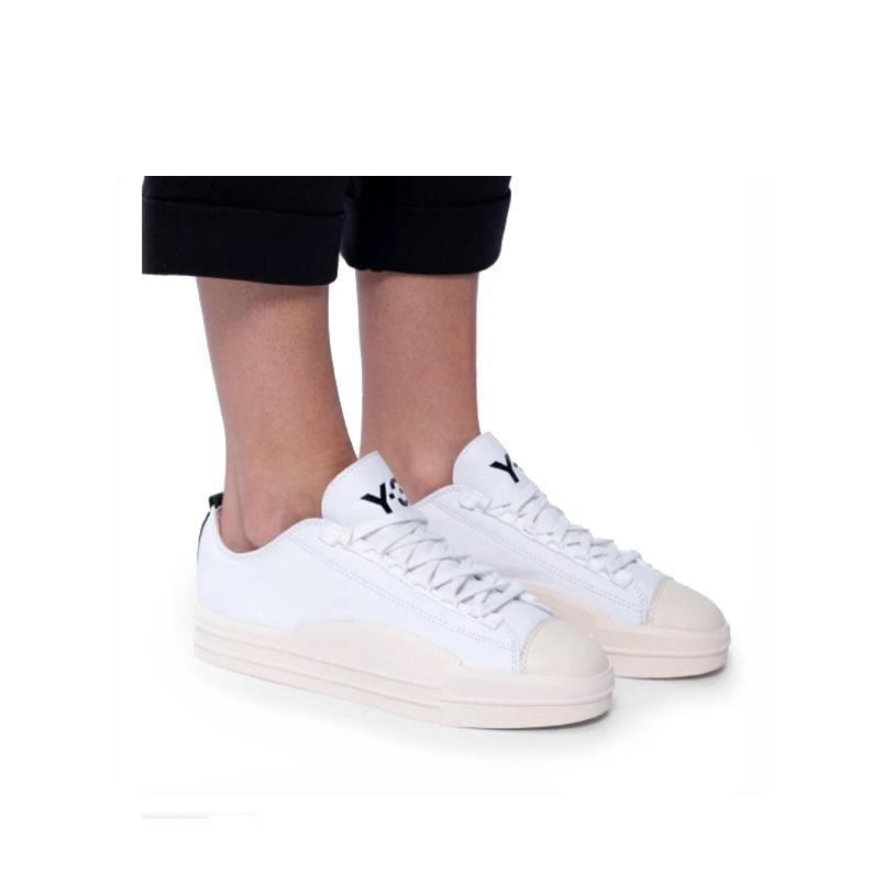 Adidas Y-3 Yuben Low Core Белые кроссовки унисекс Core-Black FX0565