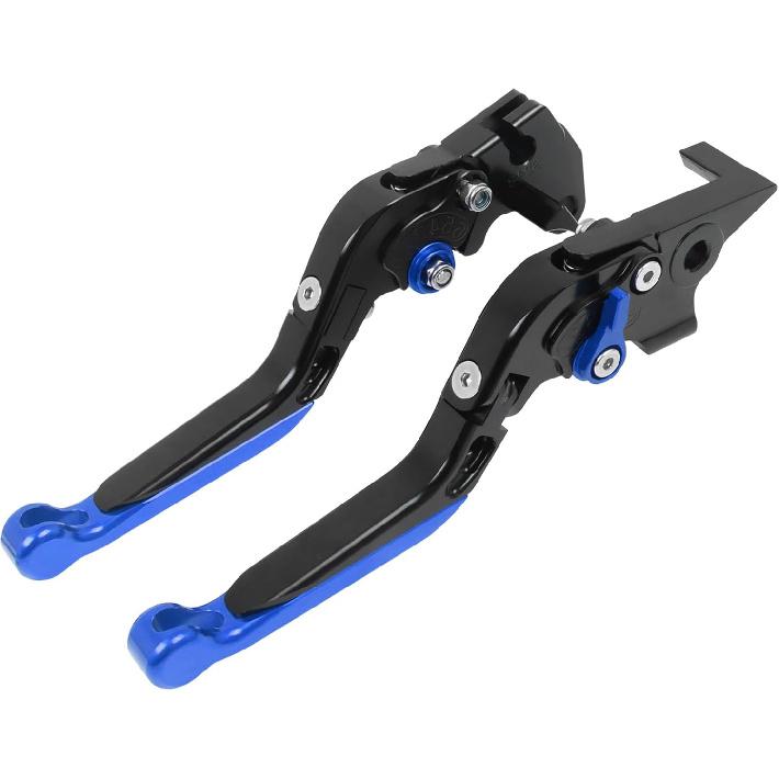 CHIFUN Brake Lever and Clutch Lever Set Replacement for Yamaha YZF R6 1999-2004 R1 2002-2003 Aluminum Motorcycle Handlebar Lever Foldable Length