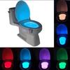 Creative 8-Color LED Motion Sensor Toilet Night Light for Kids