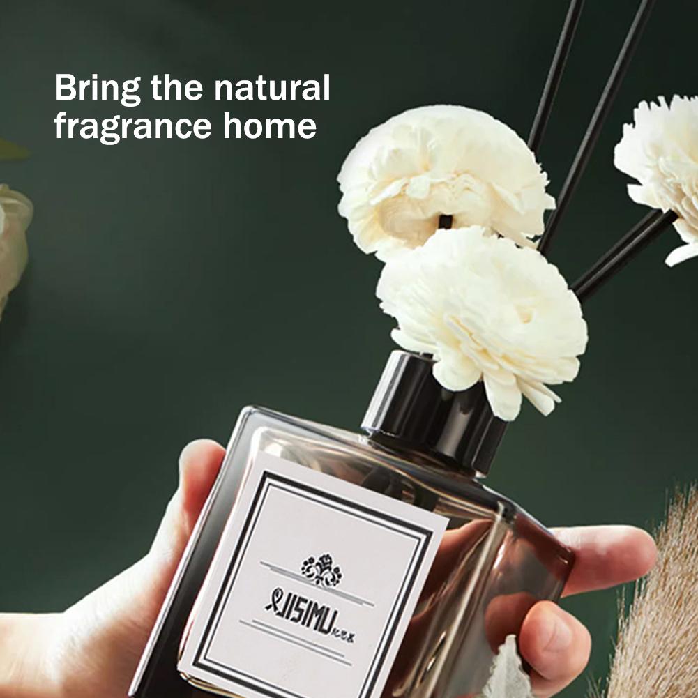 Беспламенный Аромат для дома fragrans gardenia Ароматерапевтическое масло с палочками-диффузорами Жидкий освежитель воздуха Комнатный декор Украшения