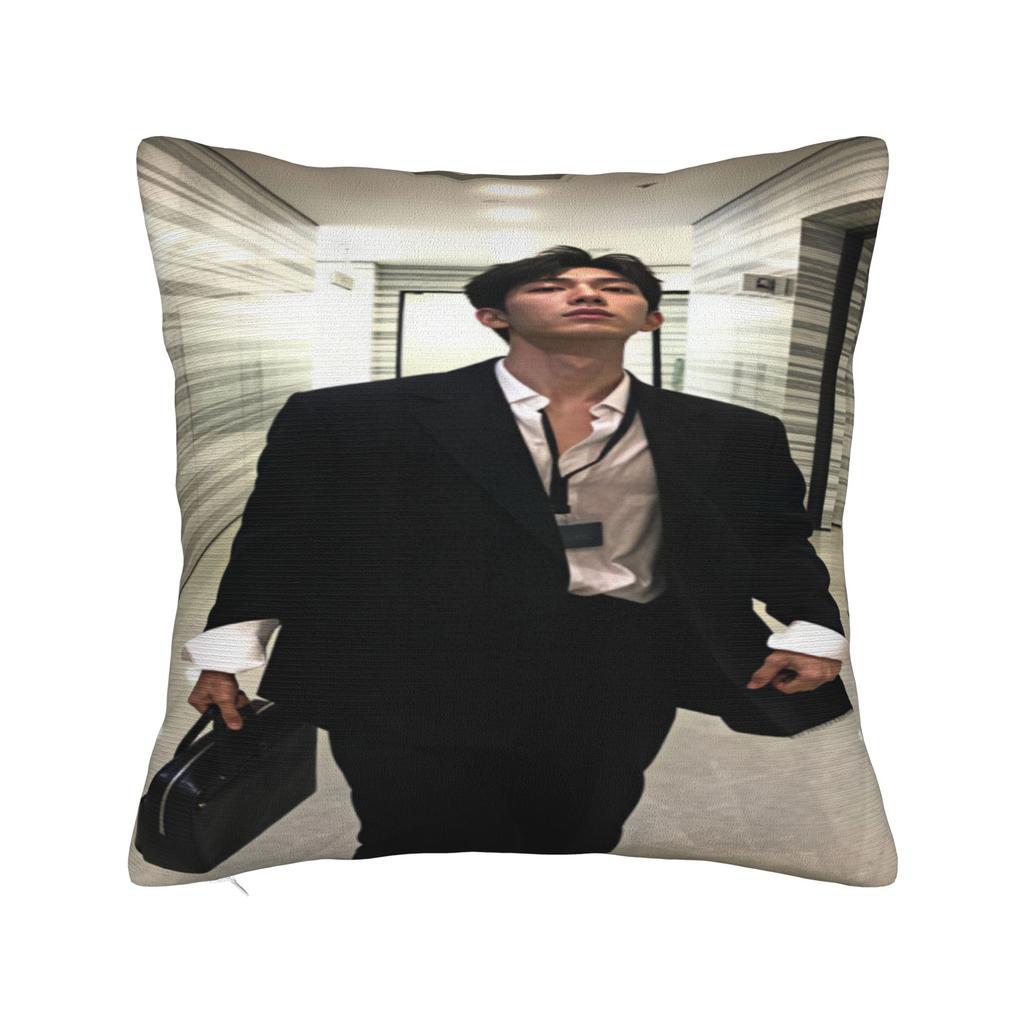 Jing Boran Sun Qian Luke Flora  Pillow Case  Kawaii Pillow Cover Comfy Pillowcases For Chair Sofa Home Decor