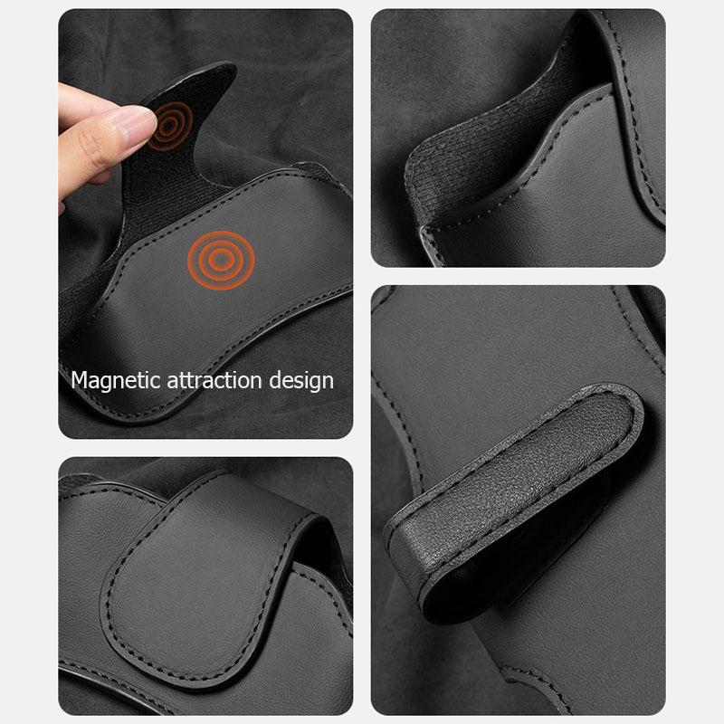 AABHK1 Car sun visor glasses box leather sunglasses holder for Chevrolet Cruze Spark Captiva Suburban Camaro Malibu Trax Aveo Equinox