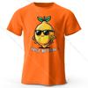 Men's Juice Be Cool Printed T-Shirt 100% Cotton Oversized Fruit Pun Graphic Tees for Women Summer Tops Chill Streetwear