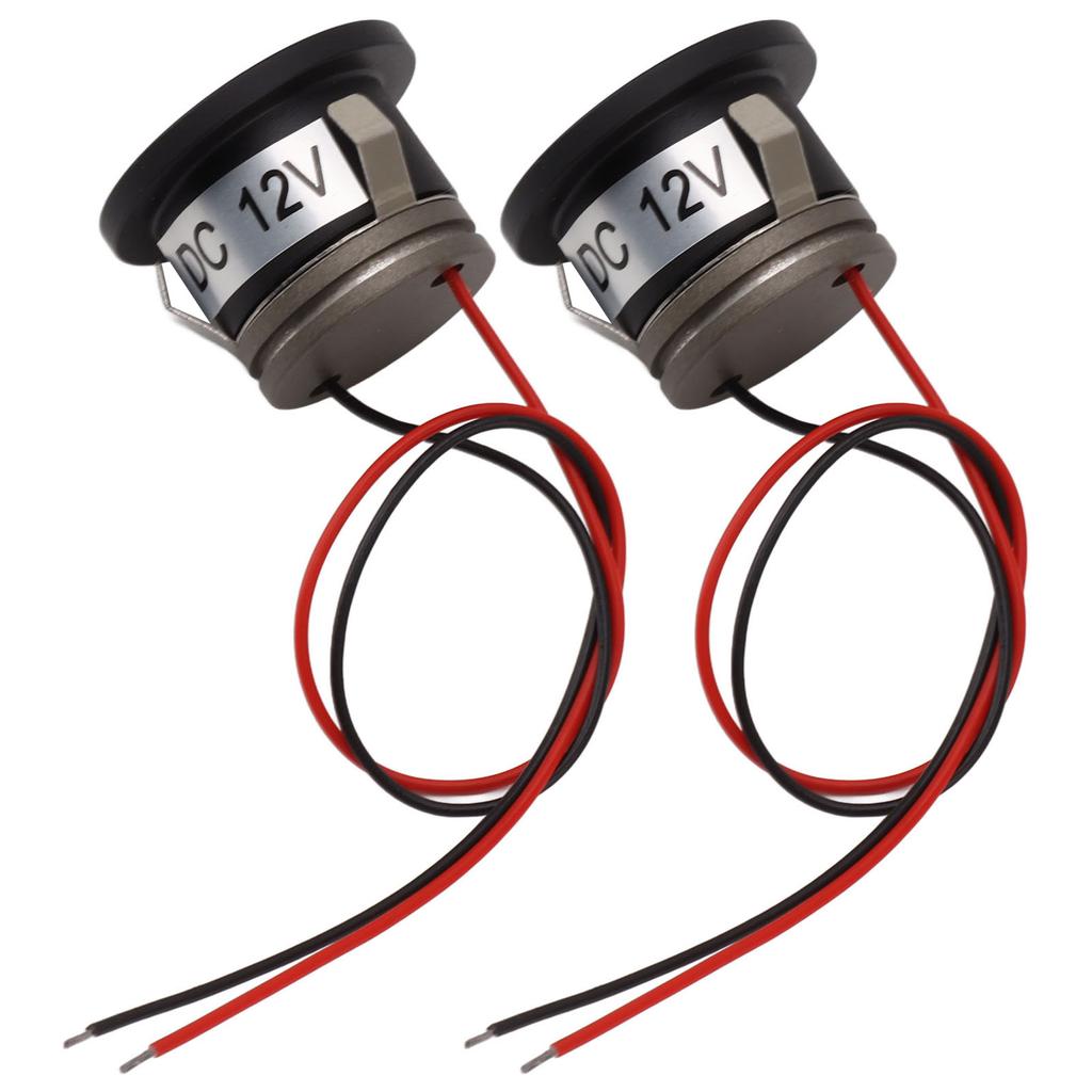 2PCS Recessed Mini LED Spotlight 15 Degrees 1 Watt 80LM Small LED Spotlight for Jewelry Showcase