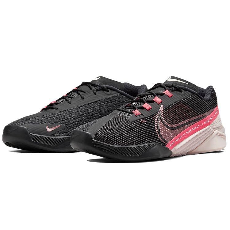 Nike React Metcon Turbo Черный Металлик Махагоновый Женские Кроссовки Легкие-Мягкие-Розовые CT1249-069