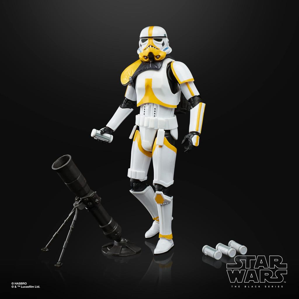 Hasbro Star Wars Black Series Штурмовик Масштабная фигурка Возраст от 4 лет и старше F2883 Оригинальный продукт Мандалорец/Артиллерия 6 дюймов