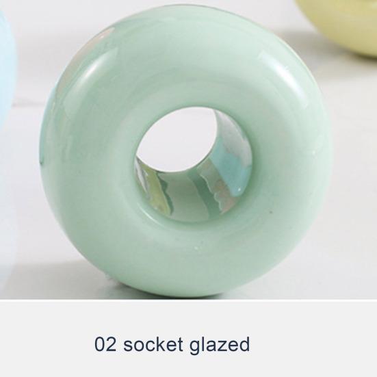 2 шт. держатели для зубных щеток гладкая керамика в японском стиле круглые однотонные подставки для зубных щеток столешницы для ванной комнаты подставка для хранения зубных щеток