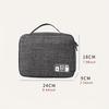 Waterproof Cable Storage Bag Portable USB Charger Organizer For Digital Electronics Travel Data Line Management