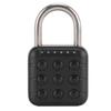 Combination Locker Lock Zinc Alloy Waterproof Resettable 6 Digit Code Padlock for Gym School Locker
