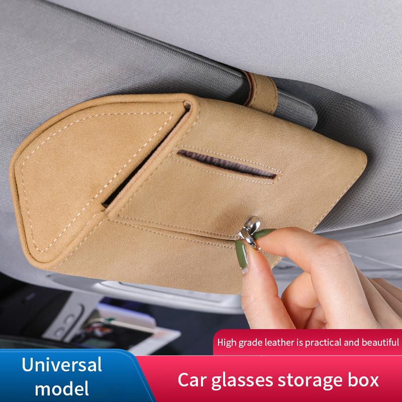 Многофункциональный держатель для автомобильных очков, подставка, футляры для очков, чехлы для солнцезащитных очков, зажимы для карт, линзы, футляры для очков, автомобильные козырьки, аксессуары
