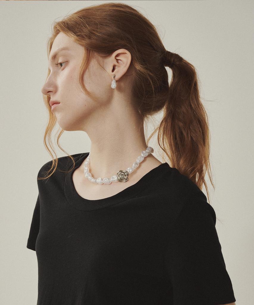 Signature Rose Baroque Жемчужное Ожерелье от Melly&Rose (315347)