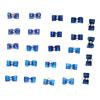 Pet Hair Bows Cute Fashionable Dog Small Bowknot Hair Bows with Rubber Bands for Puppy Small Dogs