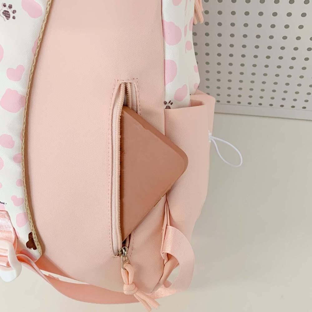 Daypack Students School Bag Casual Large Capacity Backpack Nylon Dachshund Backpack Sport