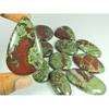 27-43MM Natural Dragon Jasper Cabochon loose Gemstone 13Pcs Lot 470Cts. SY-511