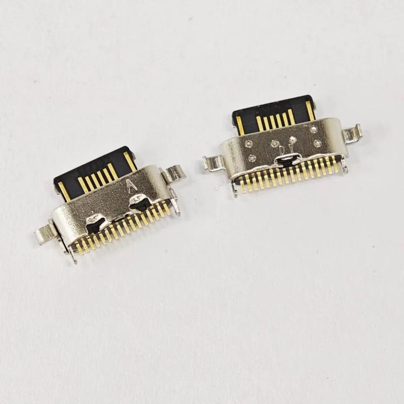 10 шт. Порт-разъем для зарядки Type C Micro USB для Moto G54 G55 G24 G04 G14 G05 E15 G15
