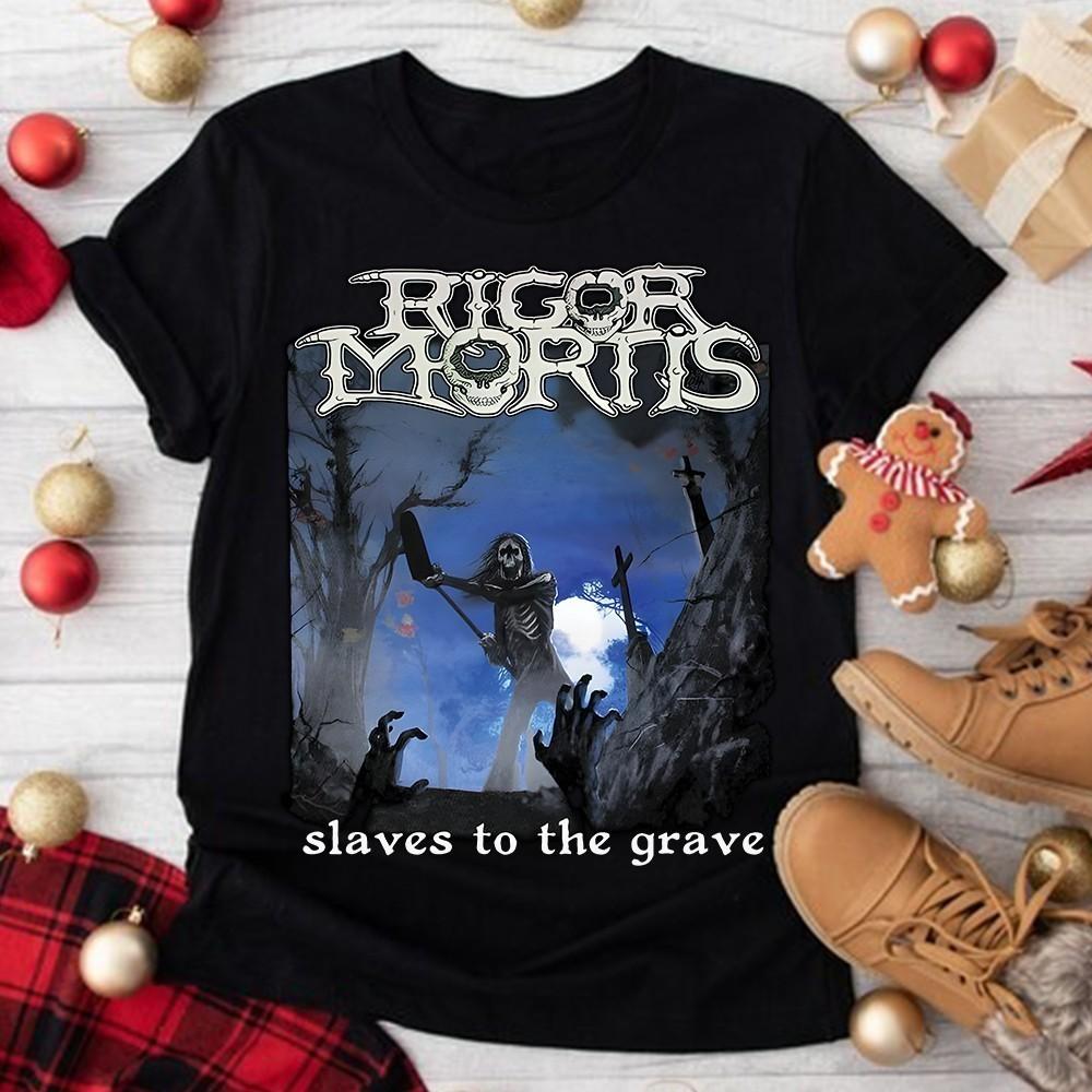 Halloween Rigor Mortis Christmas Men Black T-Shirt Unisex T-Shirt