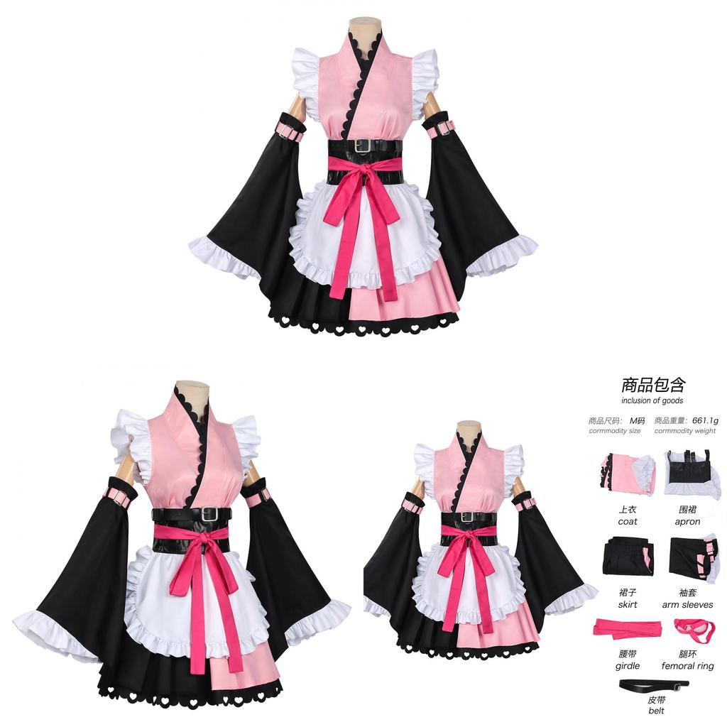 Косплей-костюм Космической принцессы Кагуи с принтом сакуры для сценических выступлений