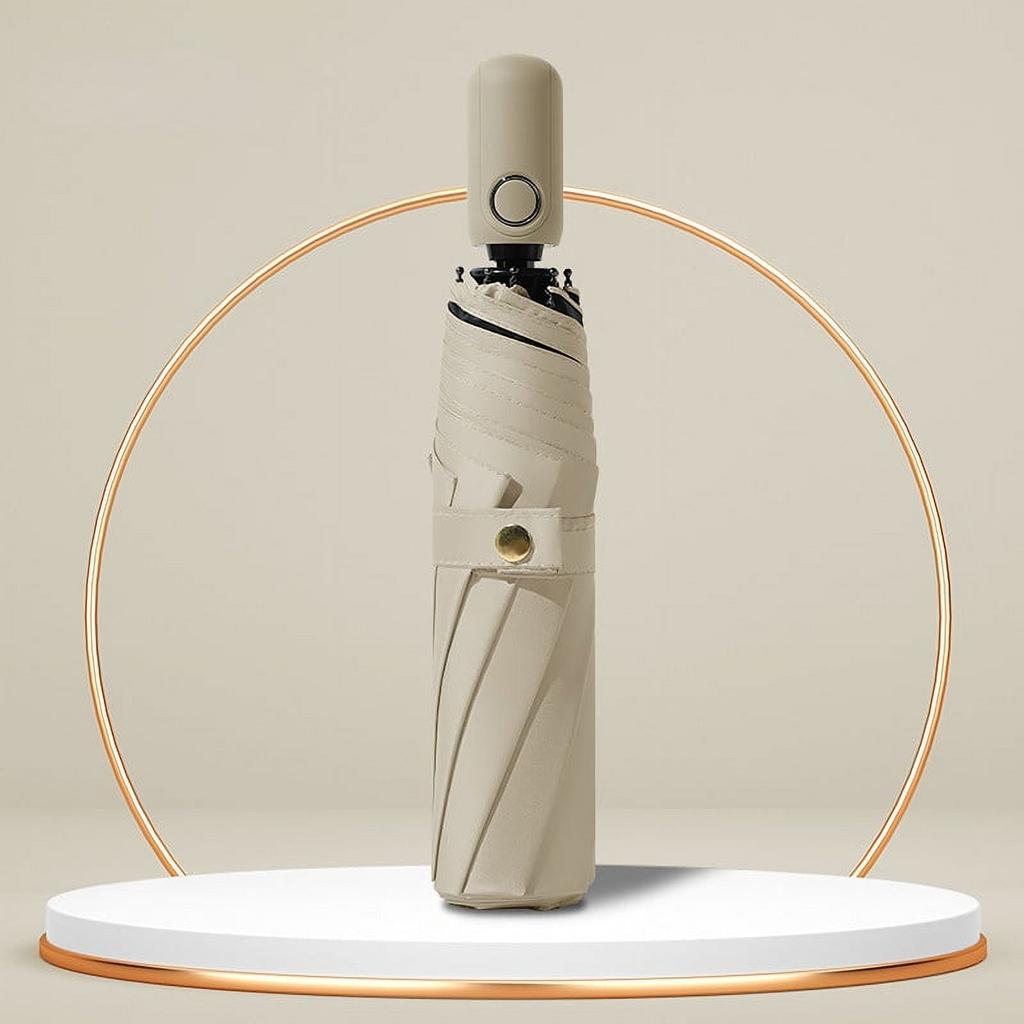 Auto Open & Close Small Travel Umbrella Compact for Backpack-Umbrellas for Rain,Windproof Lightweight Strong Mini Portable Umbrellas for Men and Women