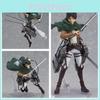 Атака Титанов Figma 15 см ПВХ Фигурка Модель Леви Эрен Микаса