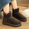 Новые классические женские зимние ботинки на утепленном пуху, удобные теплые ботильоны, женская зимняя женская обувь, массивные Botas Mujer