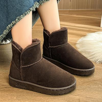 Новые классические женские зимние ботинки на утепленном пуху, удобные теплые ботильоны, женская зимняя женская обувь, массивные Botas Mujer