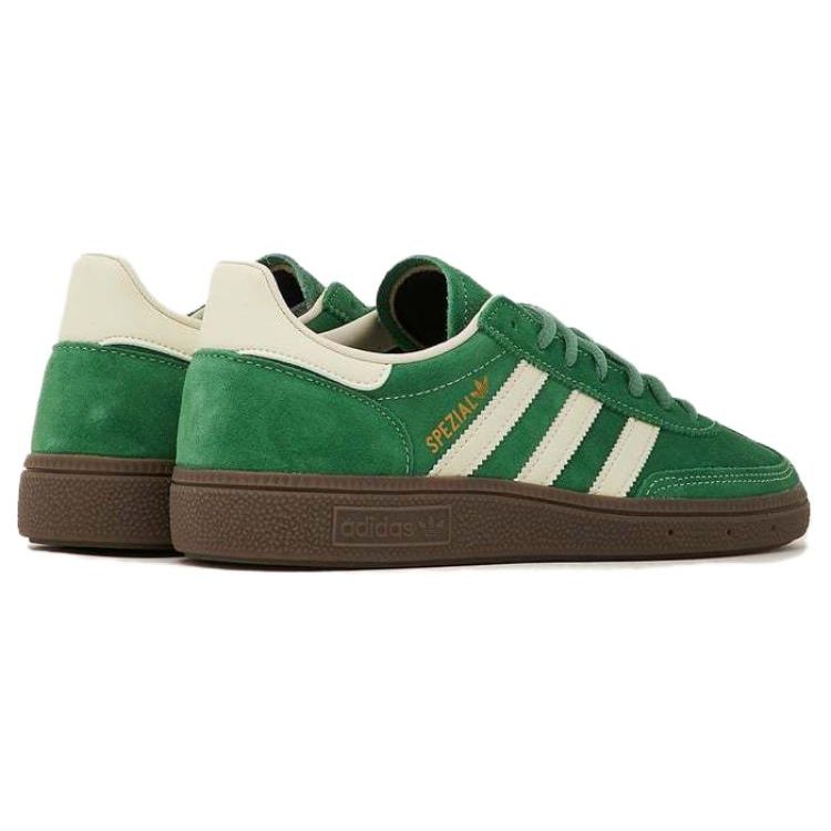 adidas Кроссовки унисекс Handball Spezial Preloved Green Gum кремово-белые IG6192