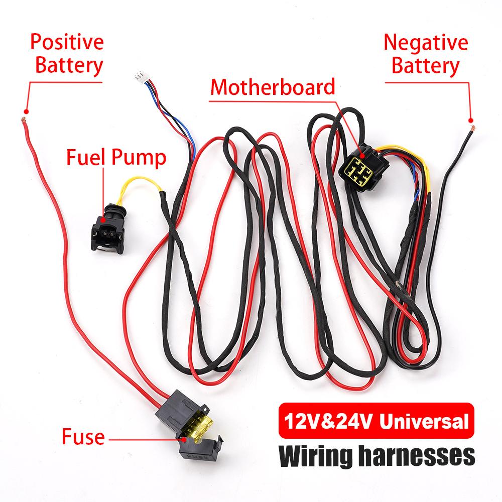5 кВт Парковочный отопитель Bluetooth Материнская плата Переключатель Пульт дистанционного управления Жгут проводов Комбинированный комплект Аксессуары для отопителя для автомобиля грузовика