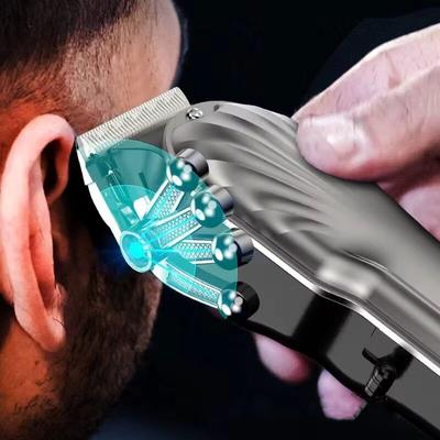 LANDENG HY-001USB аккумуляторная электрическая машинка для стрижки волос профессиональная беспроводная мужская машинка для стрижки волос