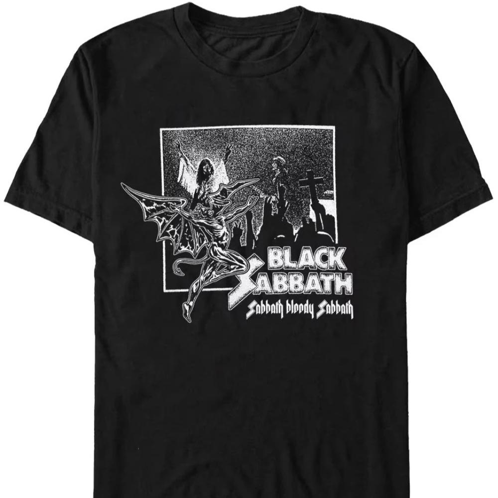 2026 Black Sabbath и Ozzy Osbourne Back To The Beginning Мерч Мероприятие Футболка с составом Мужская Женская Футболка Ins Y2k Новый Бренд Новый Стиль