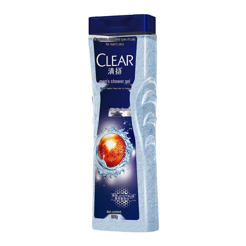 Clear Men's Active Sports Oil Control Shower Gel