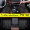 Автомобильные коврики для Chevrolet Cruze Седан 2017 2018 Автомобильные коврики для ног Ковер для салона Автомобильные аксессуары для интерьера