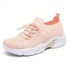 Женская обувь, Дышащая спортивная обувь, Модная обувь для бега на толстой подошве, Сетчатая обувь с мелким вырезом
